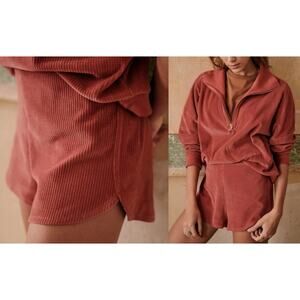 Sézane | NWT Roxanne Corduroy Shorts Rose Pink | Size XXL